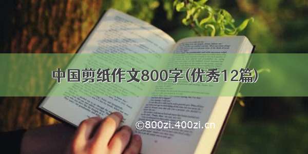 中国剪纸作文800字(优秀12篇)