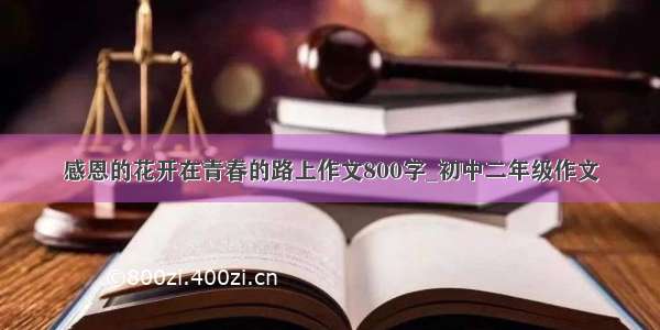 感恩的花开在青春的路上作文800字_初中二年级作文