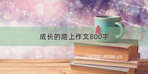 成长的路上作文800字