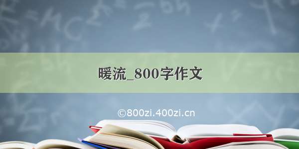 暖流_800字作文