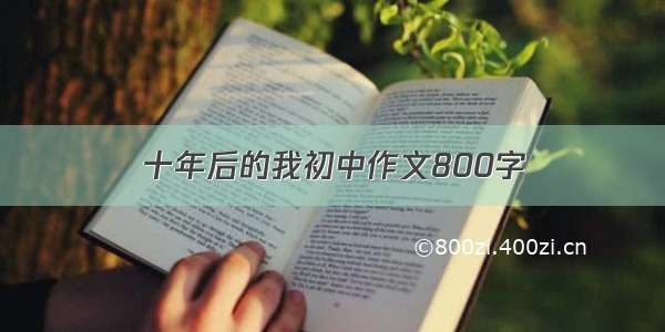 十年后的我初中作文800字